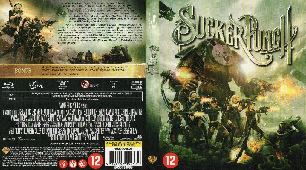 sucker punch (blu-ray) nieuw, Ophalen of Verzenden, Zo goed als nieuw, Thrillers en Misdaad