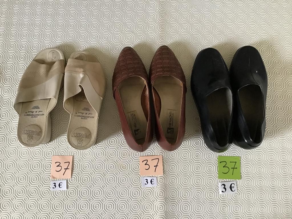 4 paires de chaussures pour femmes taille 37, Vêtements | Femmes, Chaussures, Comme neuf, Enlèvement ou Envoi
