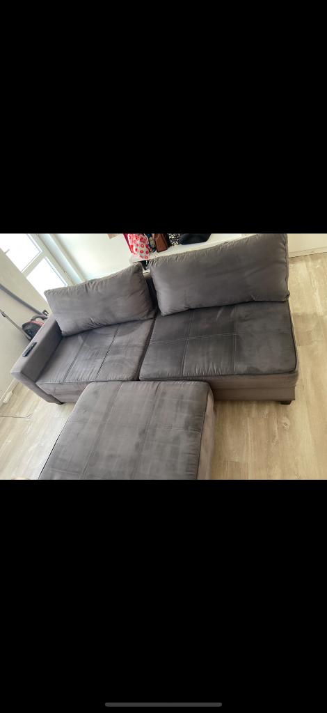 Canapé amovible micro fibre, Enlèvement, Utilisé, Autres matériaux