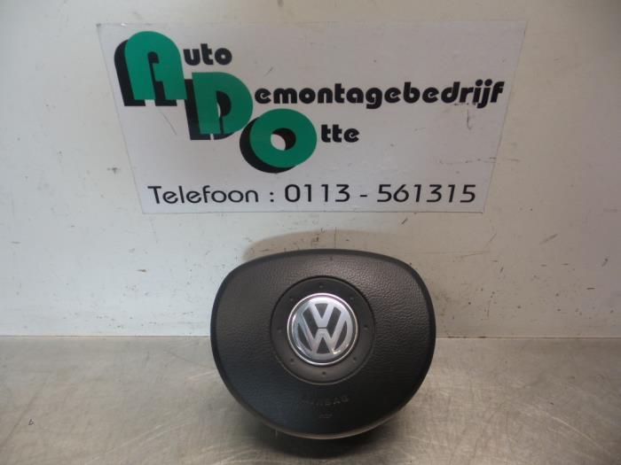 Airbag gauche (volant) d'un Volkswagen Touran (Touran 03-), Volkswagen, -, 3 mois de garantie, Utilisé