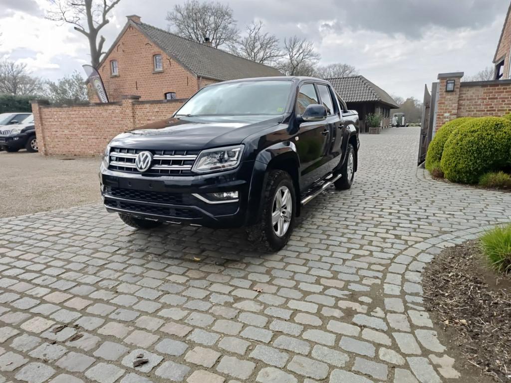 Volkswagen Amarok V6 *€18595excl* Gekeurd met garantie, Auto's, Volkswagen, Automaat, 4 deurs, Gebruikt, Zwart