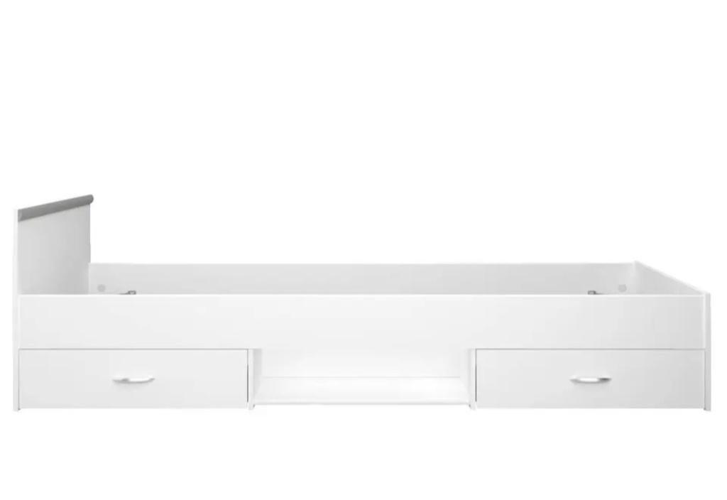 1 pers bed met lades, Huis en Inrichting, Slaapkamer | Bedden, Ophalen, Gebruikt, 90 cm, Eenpersoons