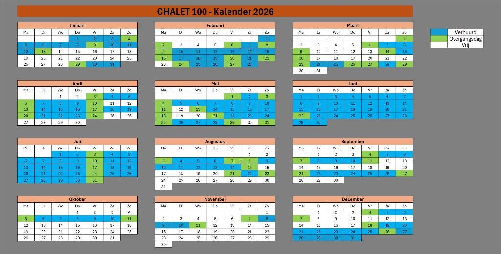 Knus chalet hartje Ardennen op park La Boverie., Immo, Huizen te huur, Direct bij eigenaar, 2 kamers, Vrijstaande woning, Provincie Luxemburg