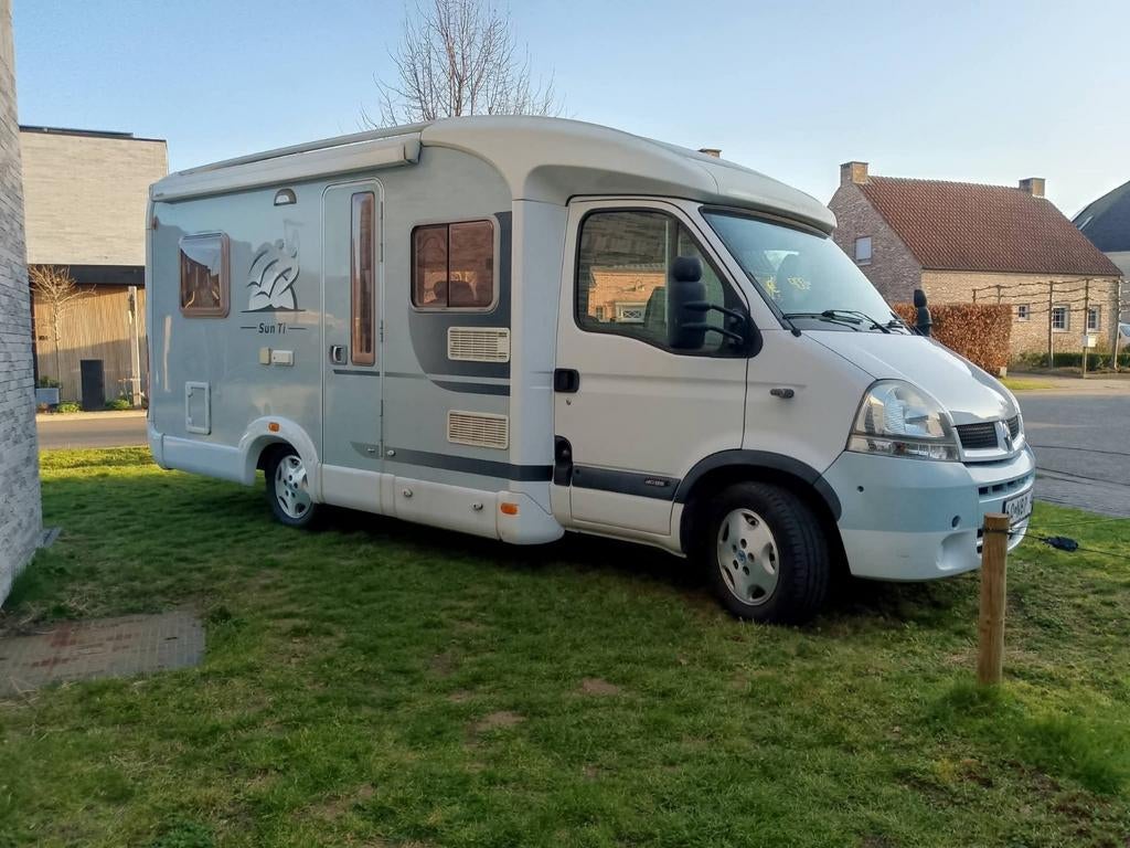 Knaus Sun Ti 2007 86600 Km te koop!, Caravans en Kamperen, Mobilhomes, Particulier, Koelkast, Knaus