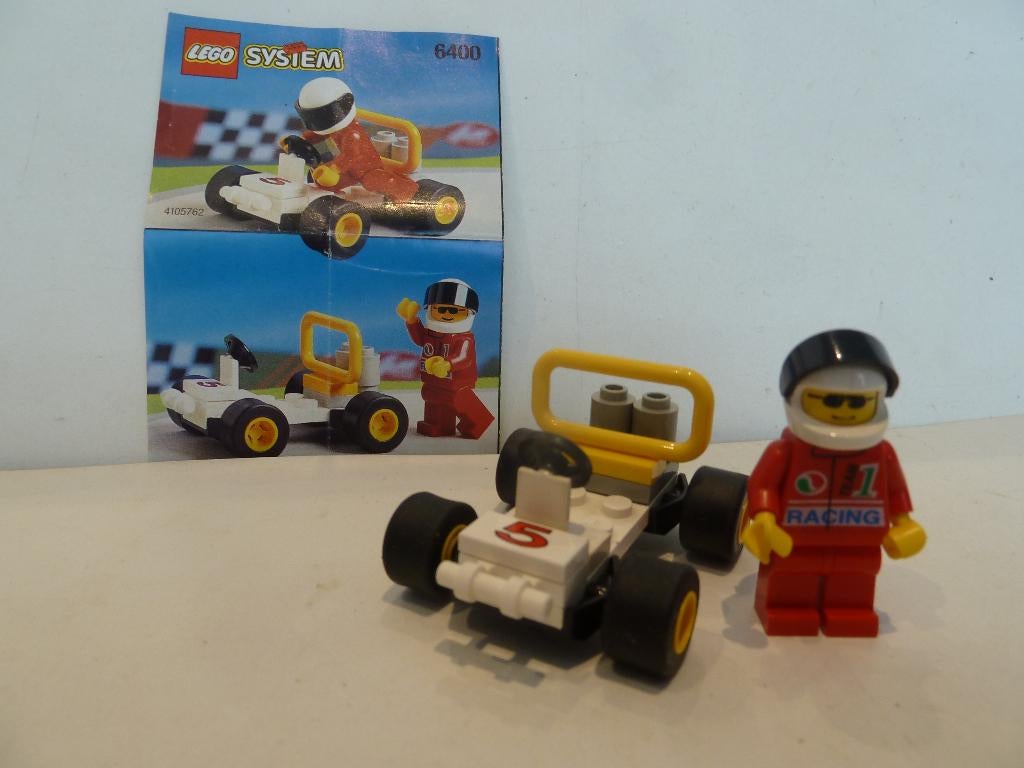 Kart à pédales Lego Town Racing 6400, Enlèvement ou Envoi, Comme neuf, Ensemble complet, Lego