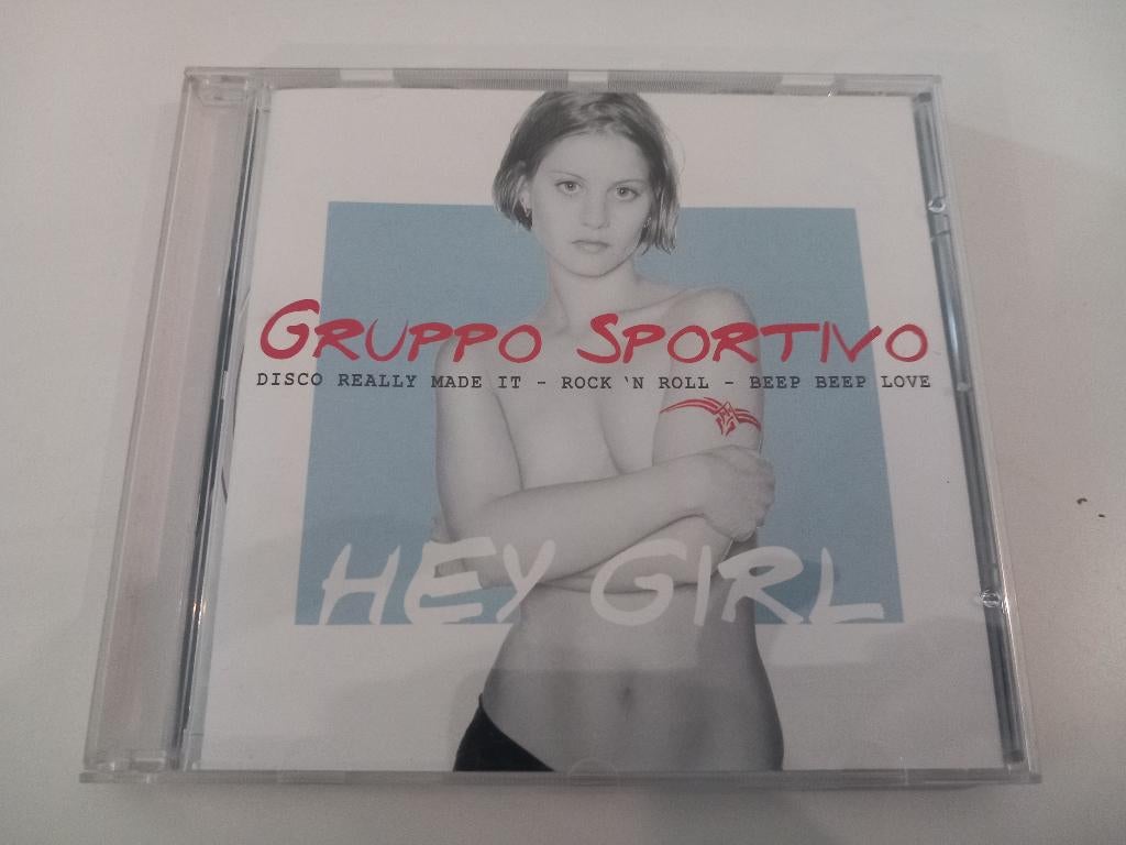 CD Gruppo Sportivo Hey Girl New Wave Pop Rock 80s, Ophalen of Verzenden, 1980 tot 2000, Zo goed als nieuw
