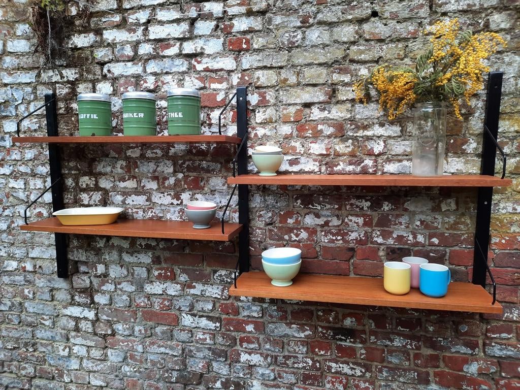 Système mural Poul Cadovius. Vintage des années 1960., Maison & Meubles, Enlèvement