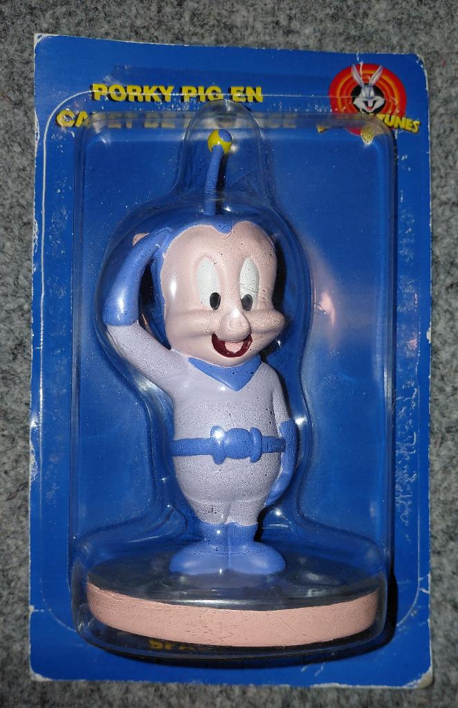 Figurine Porky Pig looney tunes, Collections, Envoi, Looney Tunes, Comme neuf, Statue ou Figurine
