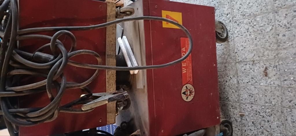 halfautomaat welda 350a, Enlèvement