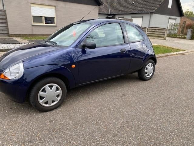 ford ka 1300cc benzine in goede staat- gekeurd voor verkoop., Auto's, Ka, Blauw, Handgeschakeld, Particulier
