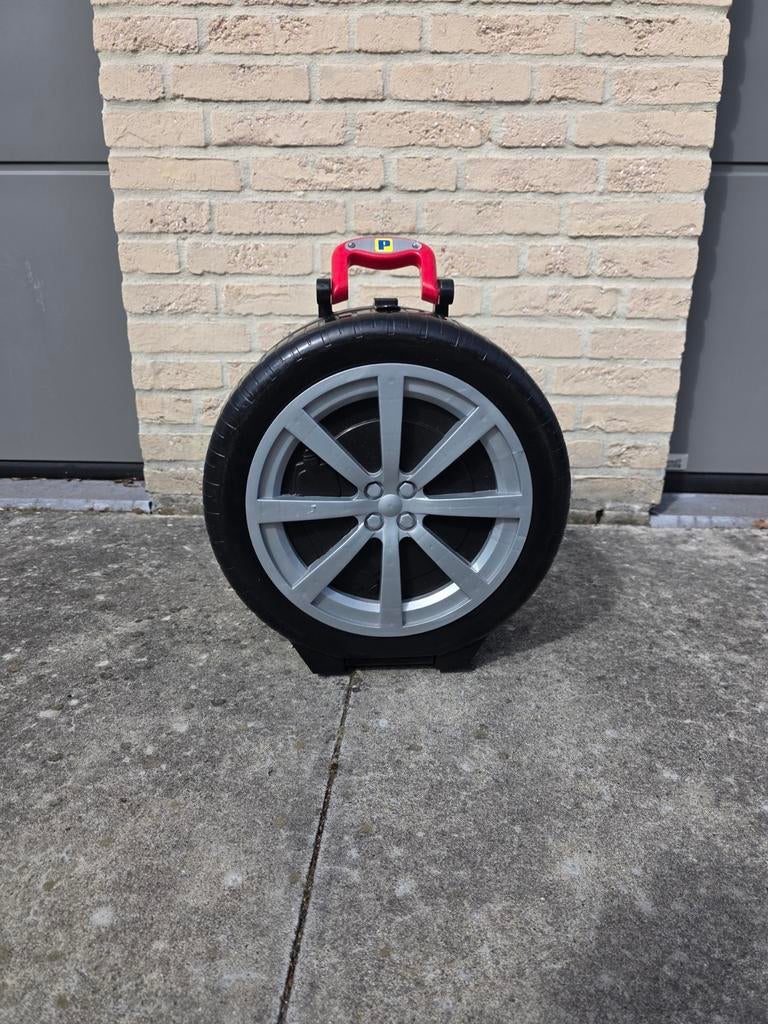 Teamsterz opvouwbare garage / autoband speelgoed – draagbaar, Ophalen of Verzenden, Zo goed als nieuw