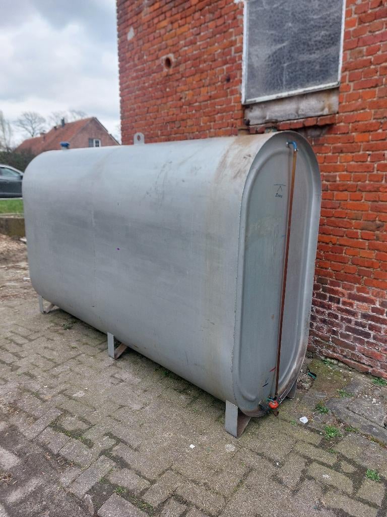 Mazouttank 2500L, Doe-het-zelf en Bouw, Verwarming en Radiatoren, Ophalen