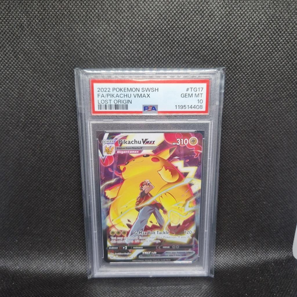 Pikachu Vmax Lost Origin SWSH PSA 10, Hobby & Loisirs créatifs, Jeux de cartes à collectionner | Pokémon, Enlèvement ou Envoi