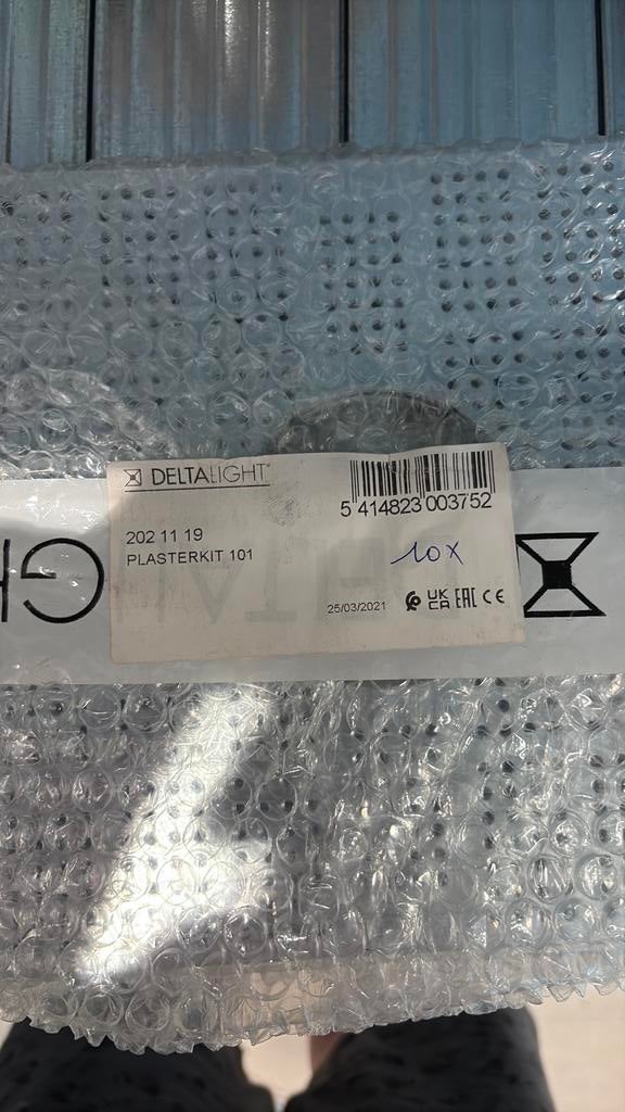 Plasterkit voor delta light spot 2021119, Huis en Inrichting, Ophalen of Verzenden, Zo goed als nieuw