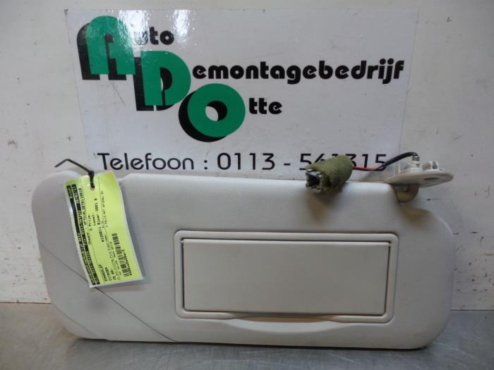 Zonneklep van een Citroen C5 (C5 00-), Gebruikt, -, Ophalen of Verzenden, -