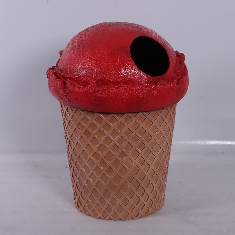 Reclame Trashcan – Afvalbak Schepijs - met binnenbak, Ophalen, Nieuw