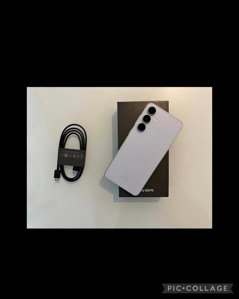 Samsung s25 fe bleu clair / bien lire l'annonce, Télécoms, Enlèvement, Utilisé, Samsung, Capacité accrue