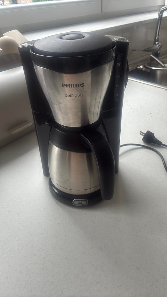Philips koffiezet met thermoskan, Ophalen, 10 kopjes of meer, Koffiemachine, Gemalen koffie
