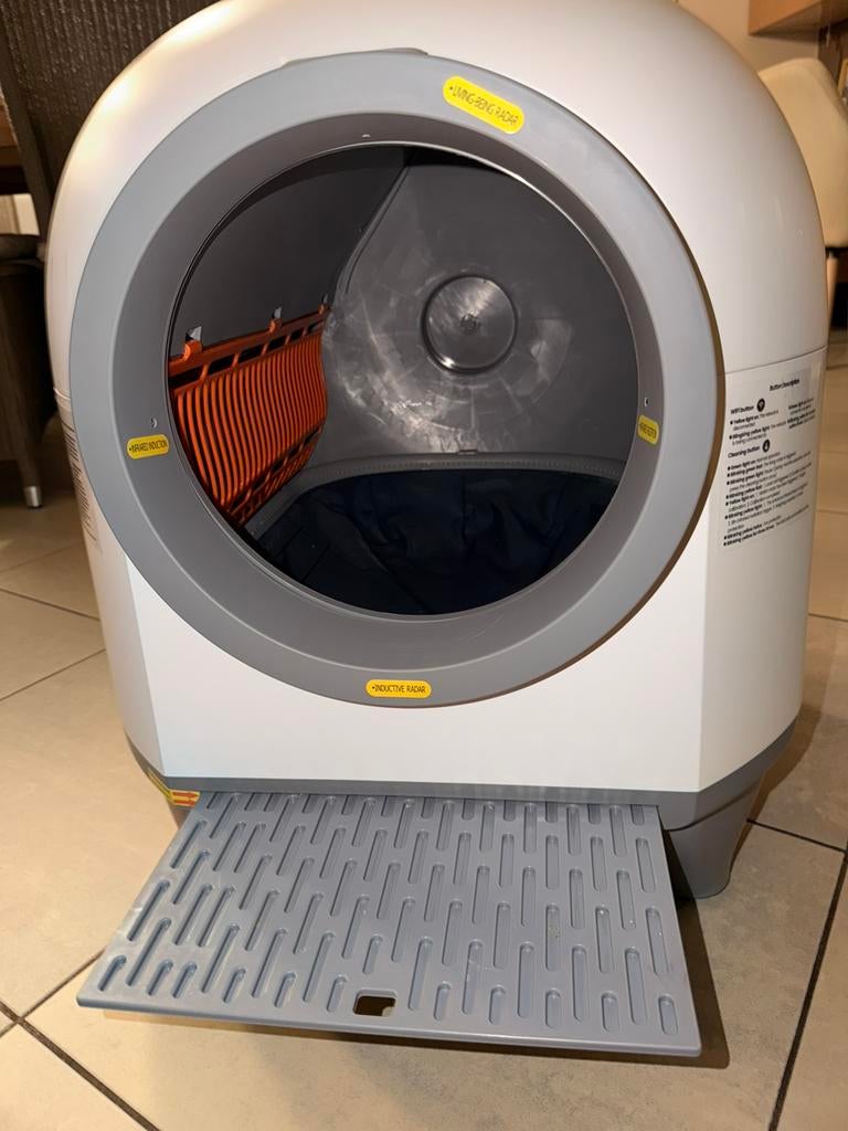 Automatische kattenbak app-control, Dieren en Toebehoren, Kattenbakken, Zo goed als nieuw, Ophalen of Verzenden