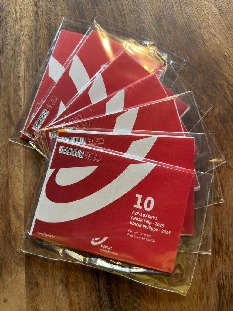 350 timbres PRIOR Belgique (bpost), Enlèvement ou Envoi