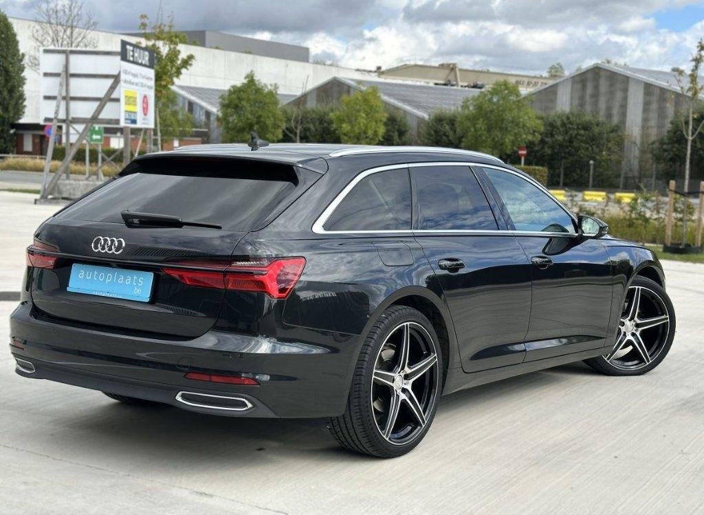 Audi A6 2.0TDI S Line 2019 Hybride - Automaat Camera  Apple, Auto's, Automaat, Zwart, Bedrijf, 5 deurs