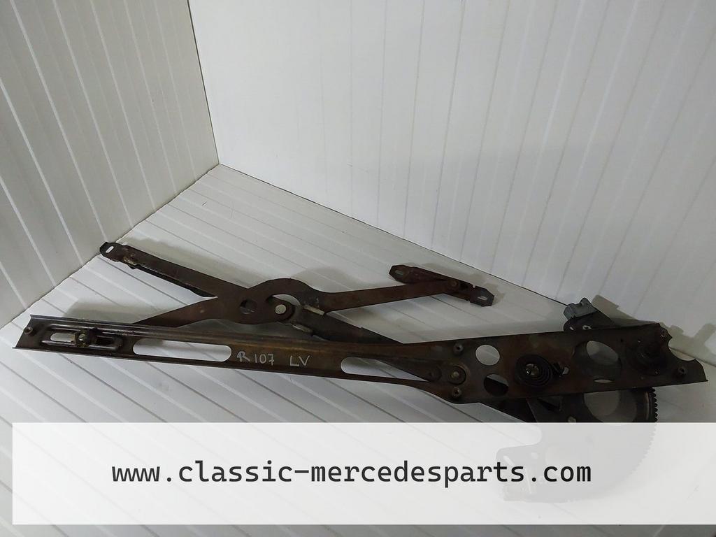 Raammechanisme manueel Mercedes w107 R107 SL links, Gebruikt, -, Ophalen of Verzenden, -