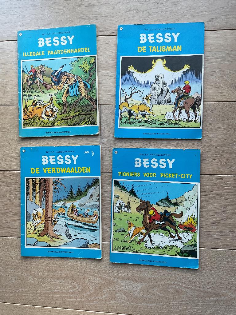 Strips Bessy eerste druk, Livres, BD, Utilisé, Plusieurs BD, Enlèvement ou Envoi