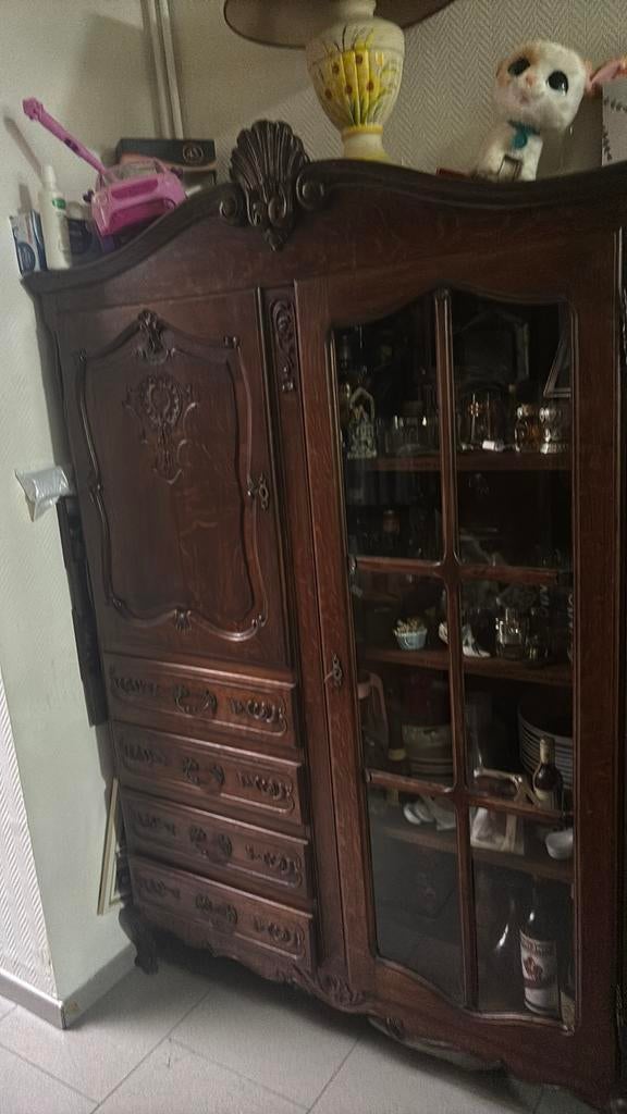 Meuble vitrine, Antiquités & Art, Enlèvement