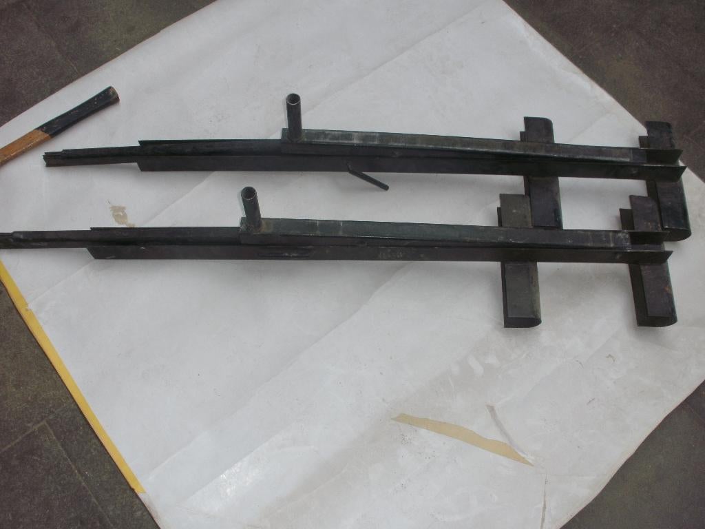 2 ladderhaken samen 70€, Jardin & Terrasse, Terrasses, Enlèvement, Comme neuf, Autres matériaux