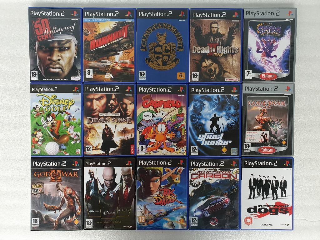 PS2 Games, Consoles de jeu & Jeux vidéo, Enlèvement ou Envoi, Utilisé