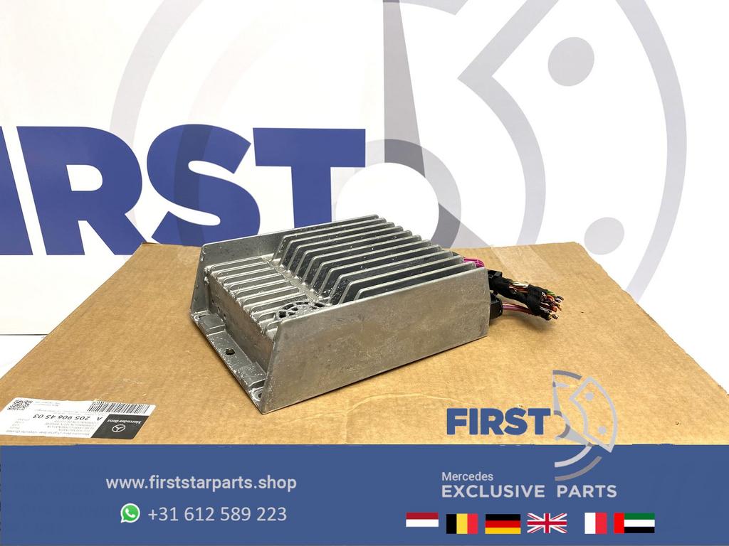 A2129002401 HARMAN BECKER VERSTERKER Mercedes Benz E KLASSE, Auto diversen, Autoradio's, Ophalen of Verzenden, -, -, -