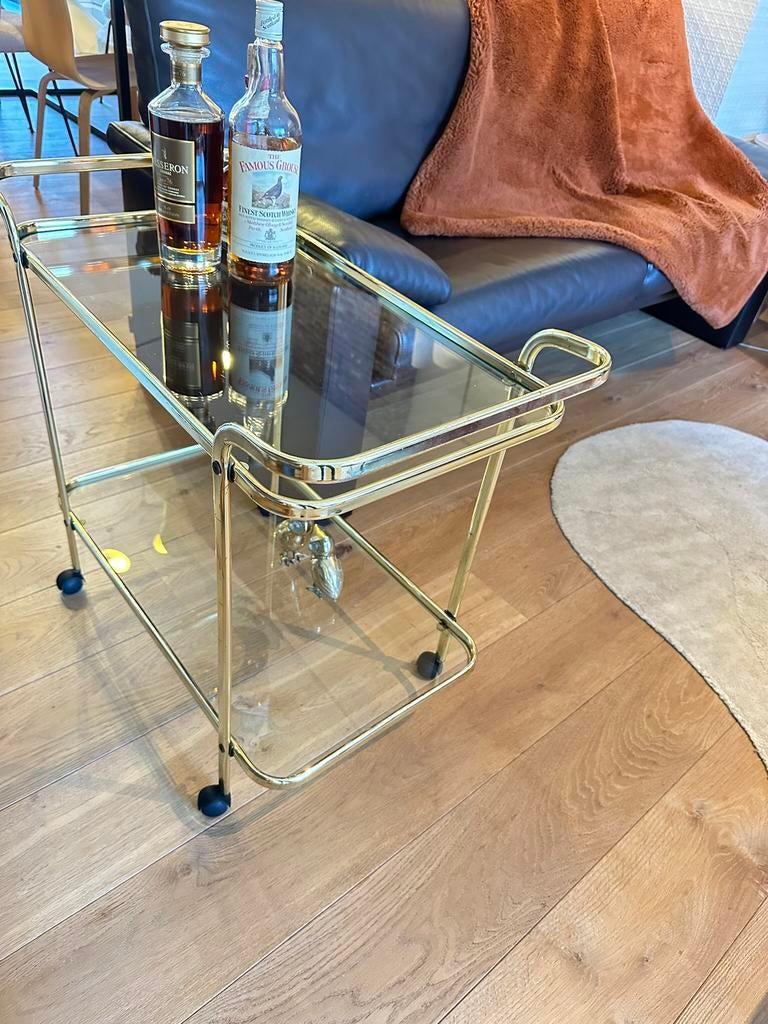 Vintage trolley messing, Ophalen, Gebruikt