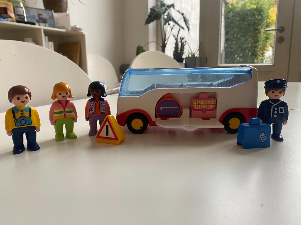 Bus scolaire Playmobil 123, Enfants & Bébés, Jouets | Playmobil, Enlèvement, Comme neuf, Ensemble complet
