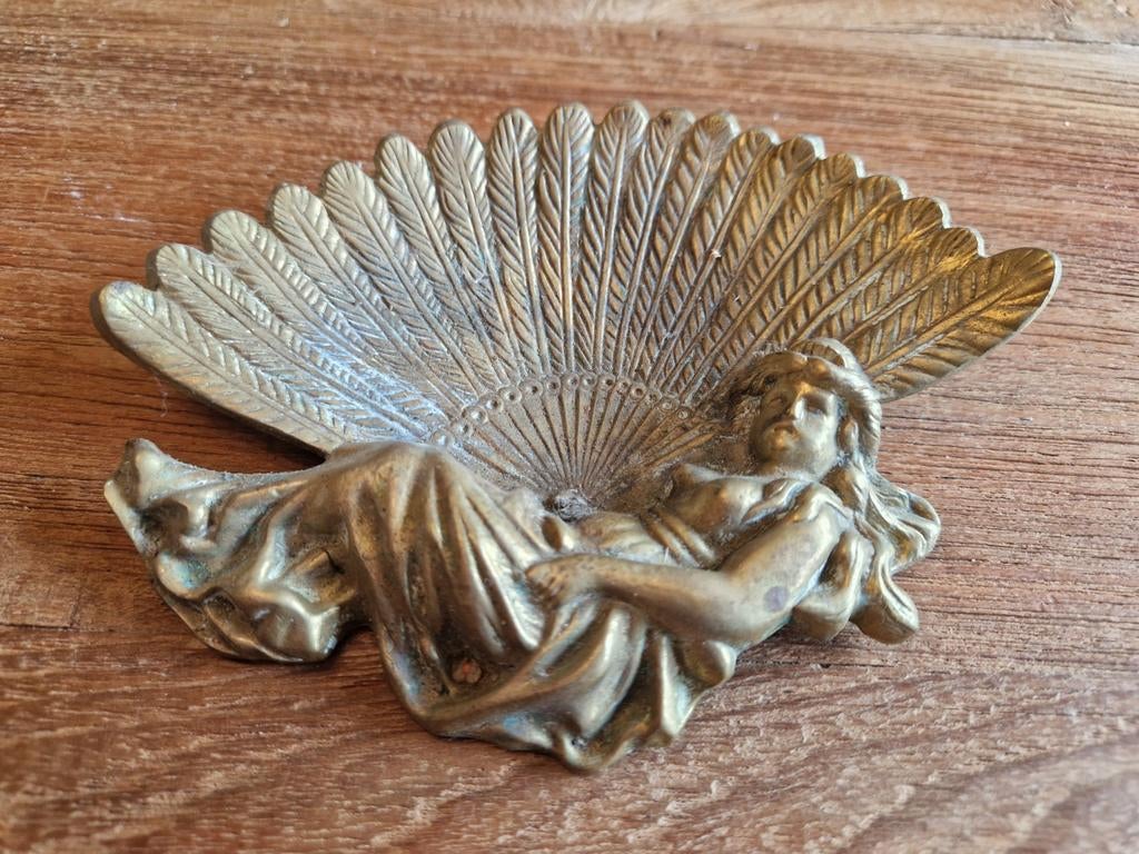 Bronzen vide poche Art Nouveau, Antiquités & Art, Antiquités | Bronze & Cuivre, Enlèvement ou Envoi