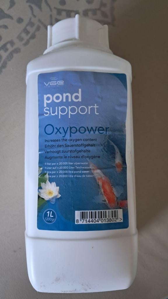 Pond support oxypower, verhoogt zuurstofgehalte vijver, Ophalen of Verzenden