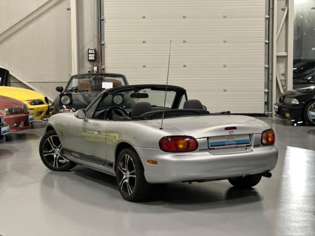Mazda MX-5 1.8i 16v NB | 16" velgen | Garantie | Windscherm, Autos, Mazda, Euro 2, Argent ou Gris, Achat, Entreprise