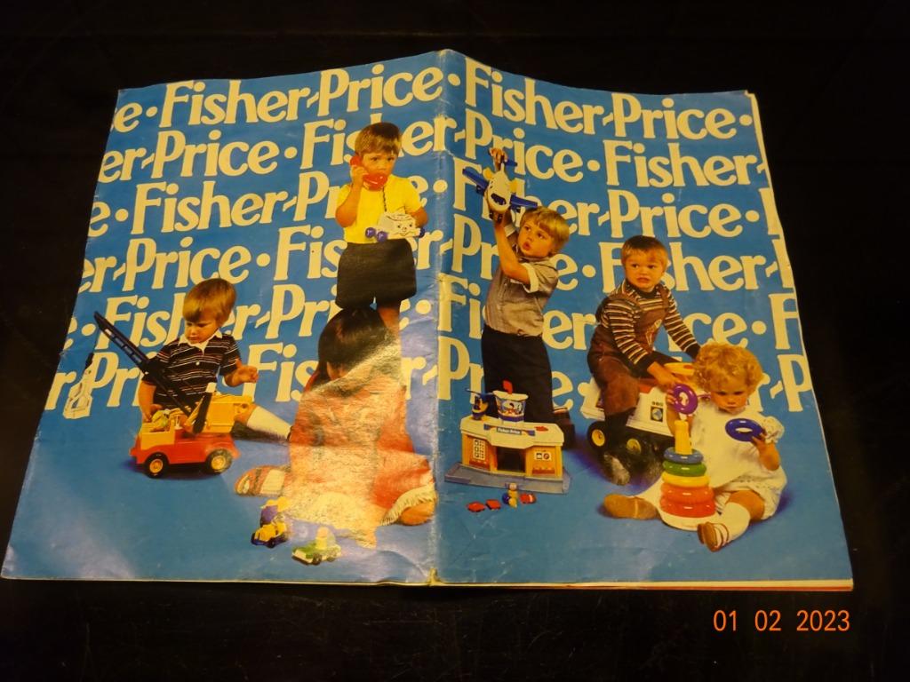 fisher price, unieke catalogus van vintage speelgoed, Enlèvement ou Envoi
