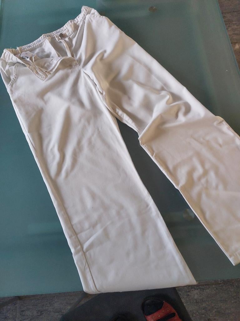 Stage Beroeps kledij broek wit broek T 34 verpleging, Ophalen, Wit