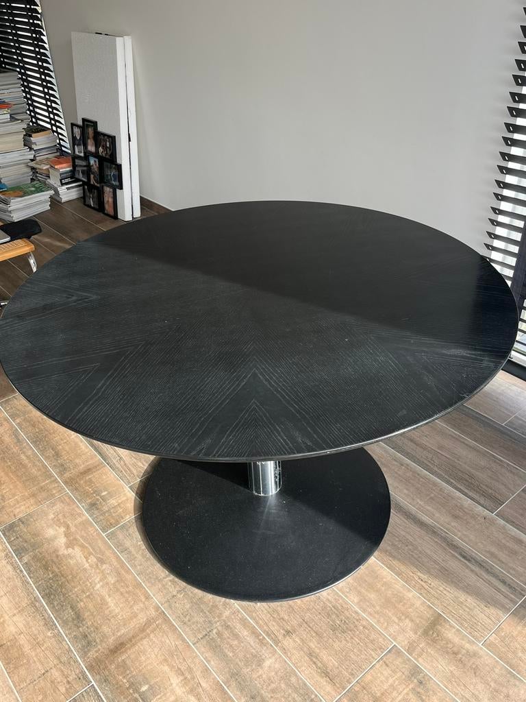Design tafel, Huis en Inrichting, Tafels | Eettafels, Ophalen, Gebruikt, Vier personen, Rond