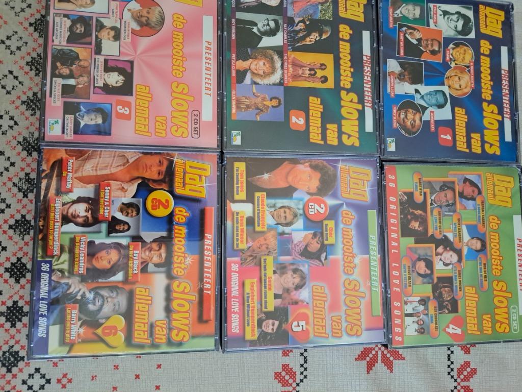 Zes dubbele cd.s, Ophalen of Verzenden