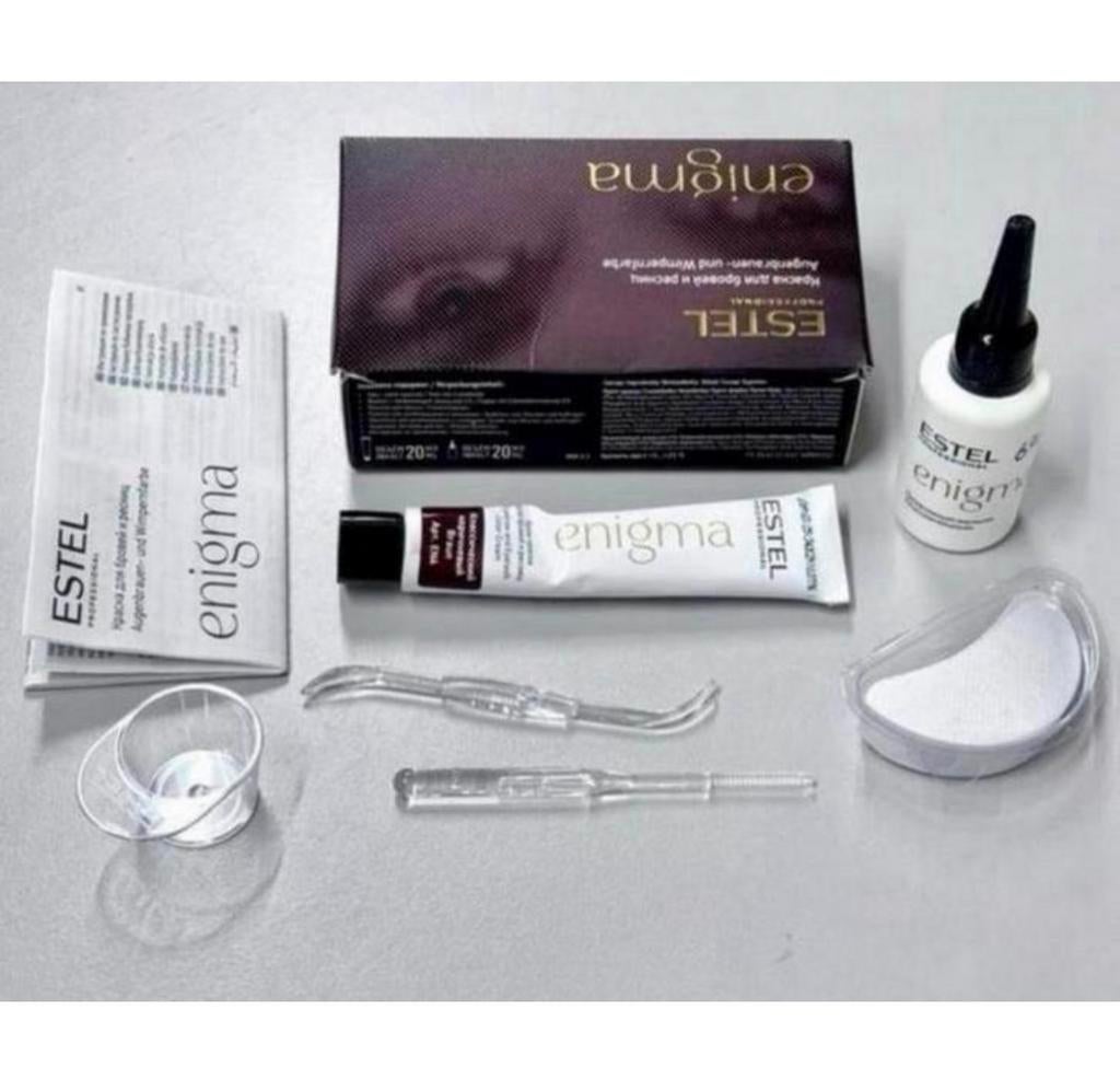 Estel Professional Enigma Color Cream wimpers & wenkbrauwen, Ogen, Bruin, Nieuw, Ophalen of Verzenden