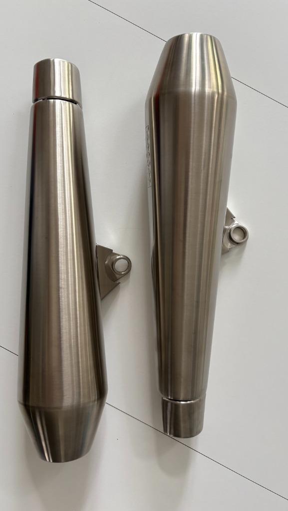 Paire de silencieux Droit + Gauche - Triumph Thruxton 1200R, Ophalen