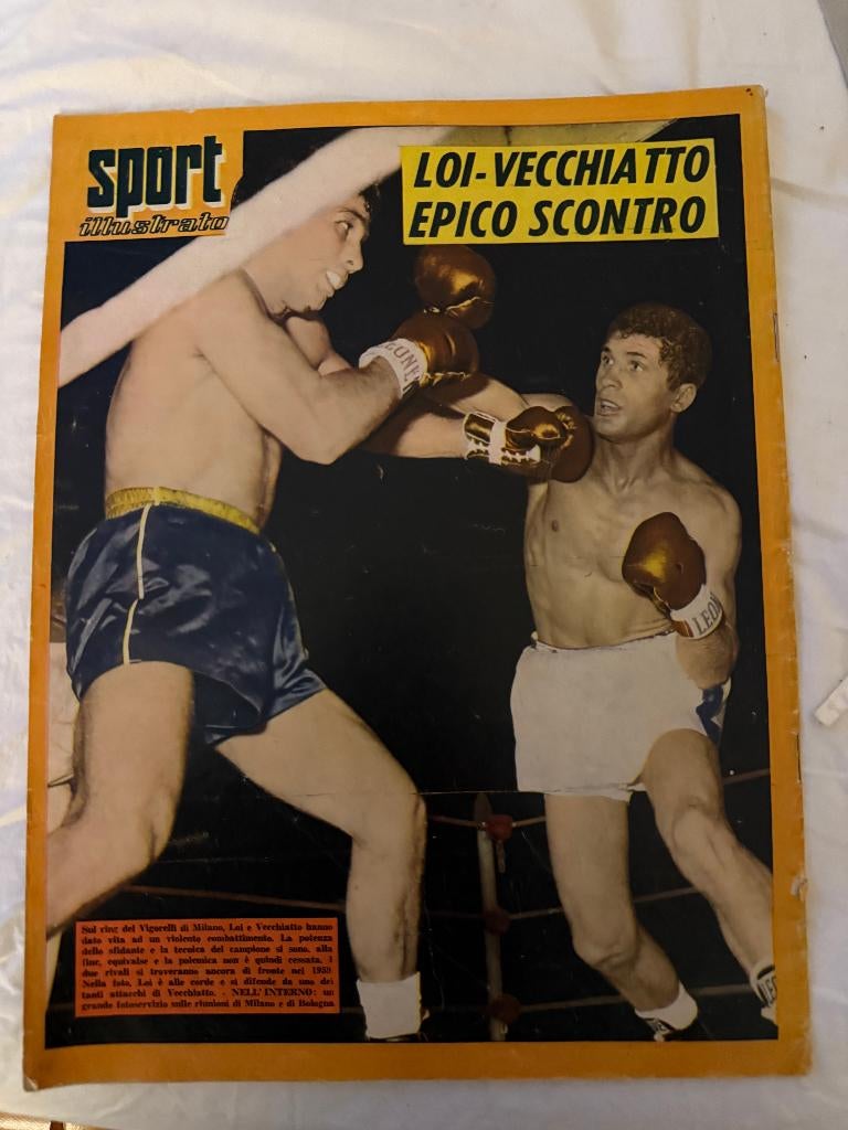 BOKSEN, FIETS, VOETBAL, Sport geïllustreerd, 11 septem 1958, Boeken, Tijdschriften en Kranten, Verzenden