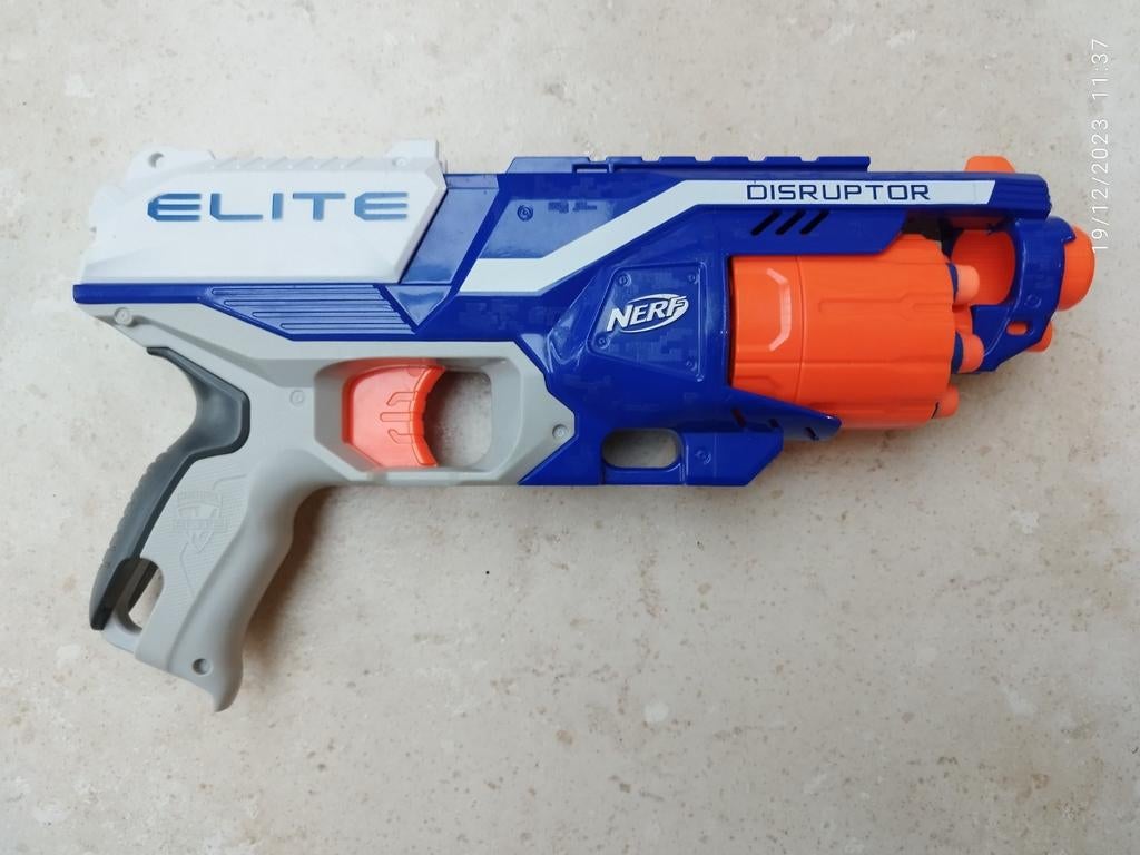 Nerf Elite Disruptor   (cartouches comprises), Enlèvement, Utilisé
