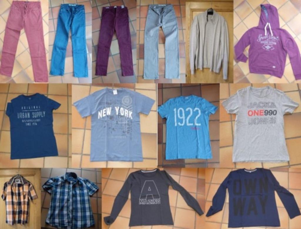 Lot de vêtements pour hommes (taille S), Enlèvement ou Envoi, Porté, Taille 46 (S) ou plus petite