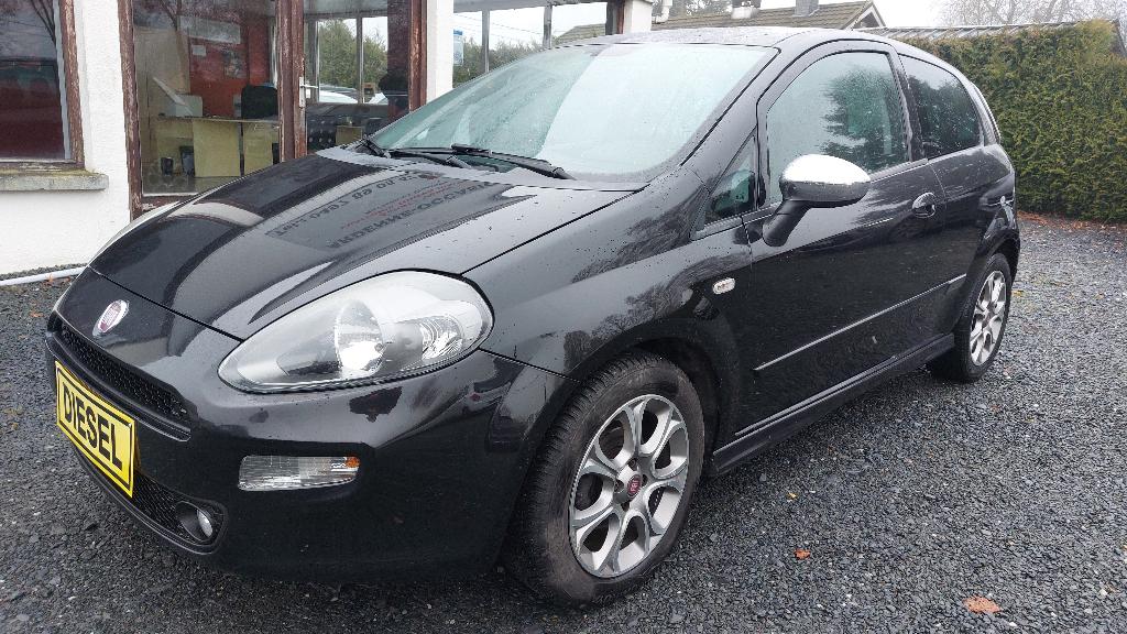 Fiat Punto 1.3Multijet, Auto's, Fiat, Euro 5, 63 kW, 4 cilinders, Zwart