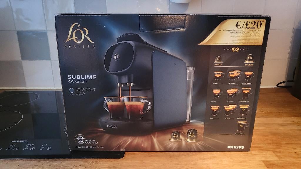 Koffiezetapparaat Philips Barista Sublime, Neuf, Dosettes et capsules de café, 2 à 4 tasses, Enlèvement