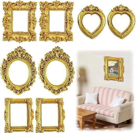 Lot de 12 mini cadres photo en résine | LIVRAISON GRATUITE, Neuf, -, -, BEGONIA