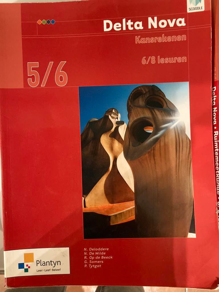 Delta Nova 5/6 Kansrekenen, ruimtemeetkunde, statistek, Boeken, Ophalen of Verzenden, Nederlands, Pedro Tytgat; Nico Deloddere