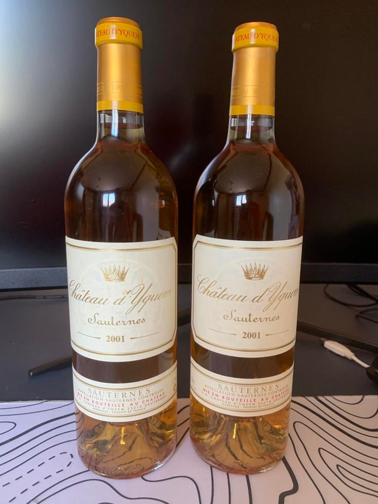 Château d'Yquem 2001, Verzamelen, Wijnen, Ophalen, Frankrijk, Witte wijn, Vol